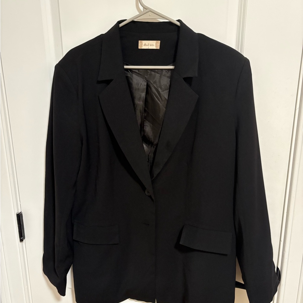 Altar'd State Elegant Black Blazer